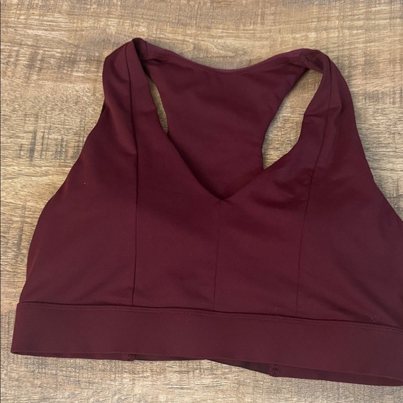 Fabletics Deep Red Sports Bra - Picture 1 of 5